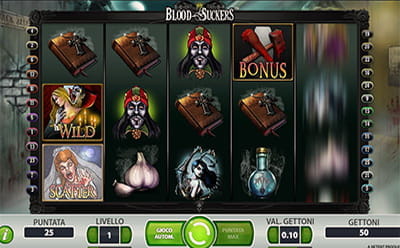 Slot Blood Suckers sul casinò NetBet