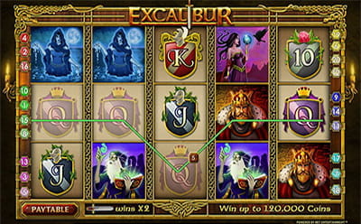 Slot Excalibur sul casinò NetBet